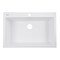 Nantucket Sinks 33-inch Dual-mount Granite Composite Sink in White PR3322-DM-W - alternate 2